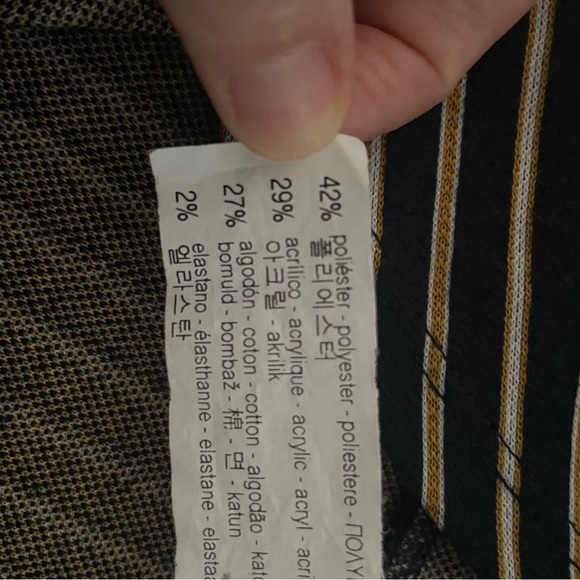 Size medium peplum top - Picture 3 of 6